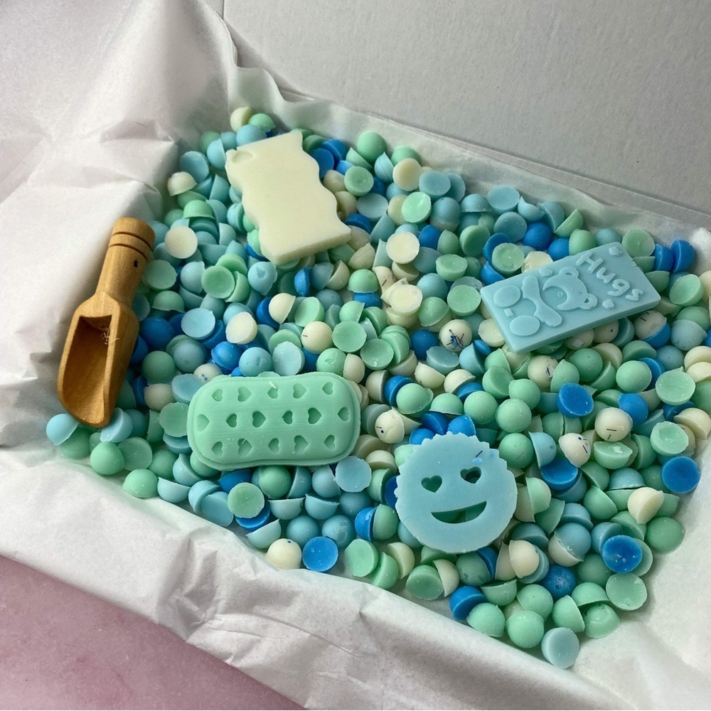 Large wax melt gift box laundry scented - Picture 3 of 3